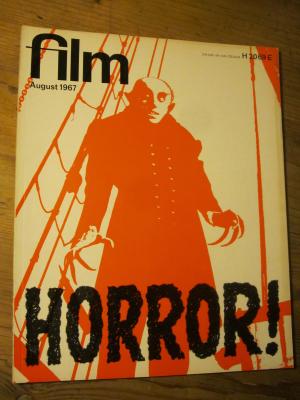 FILM/FERNSEHEN UND FILM magazine side cover Issue 8 August 1967