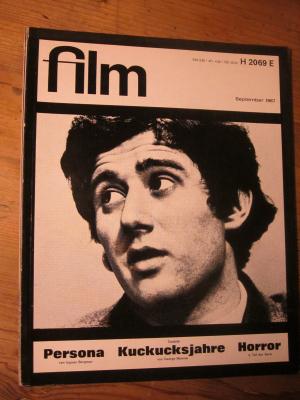 FILM/FERNSEHEN UND FILM magazine side cover Issue 9 September 1967