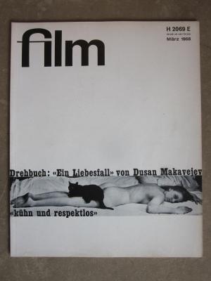 FILM/FERNSEHEN UND FILM magazine side cover Issue 3 March 1968