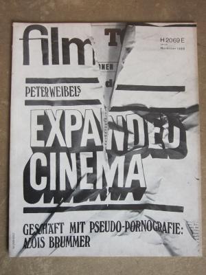 FILM/FERNSEHEN UND FILM magazine side cover Issue 11 November 1969