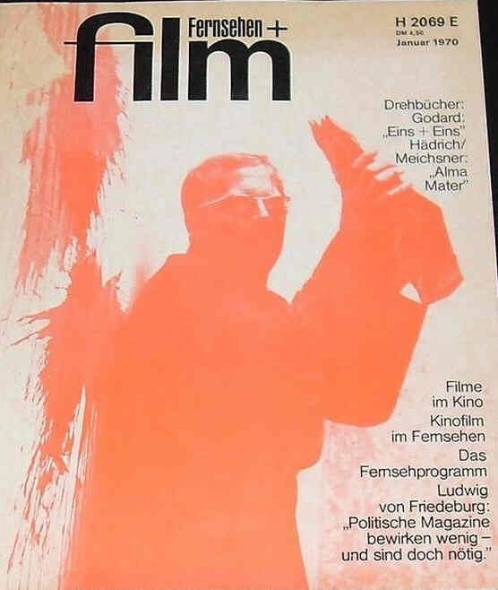 FILM/FERNSEHEN UND FILM magazine side cover Issue 1 January 1970