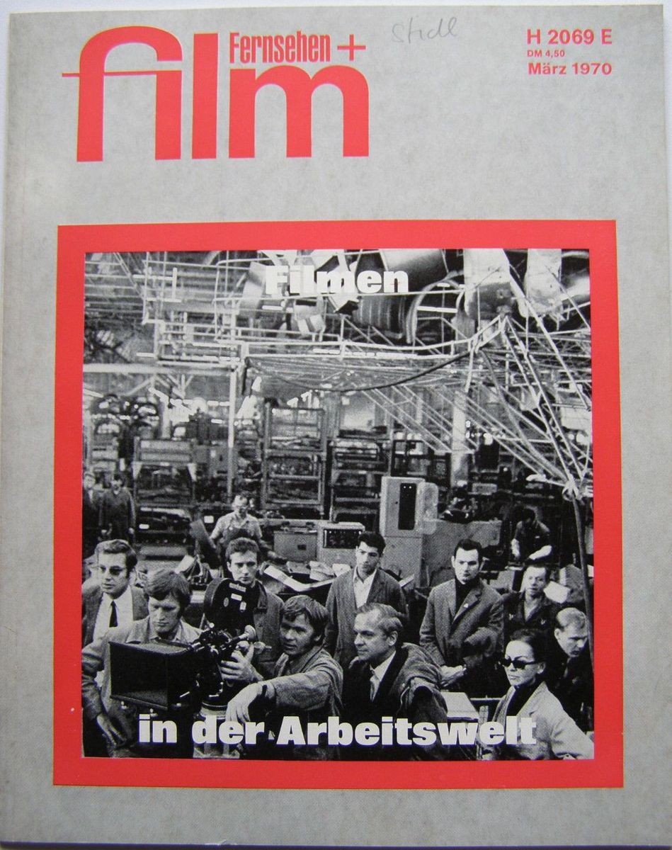 FILM/FERNSEHEN UND FILM magazine side cover Issue 3 March 1970