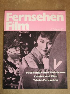FILM/FERNSEHEN UND FILM magazine side cover Issue 2 February 1971