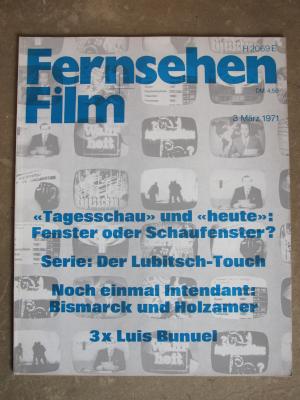 FILM/FERNSEHEN UND FILM magazine side cover Issue 3 March 1971
