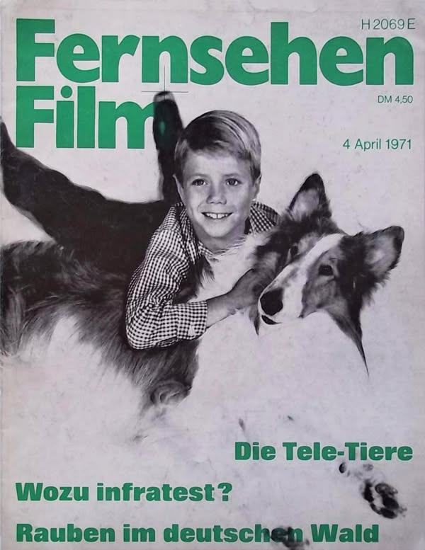 FILM/FERNSEHEN UND FILM magazine side cover Issue 4 April 1971