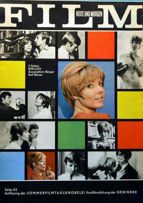 FILM HEUTE UND MORGEN magazine side cover Issue 5  1966