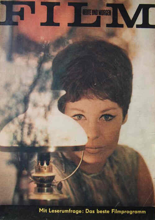 FILM HEUTE UND MORGEN magazine side cover Issue 1  1968