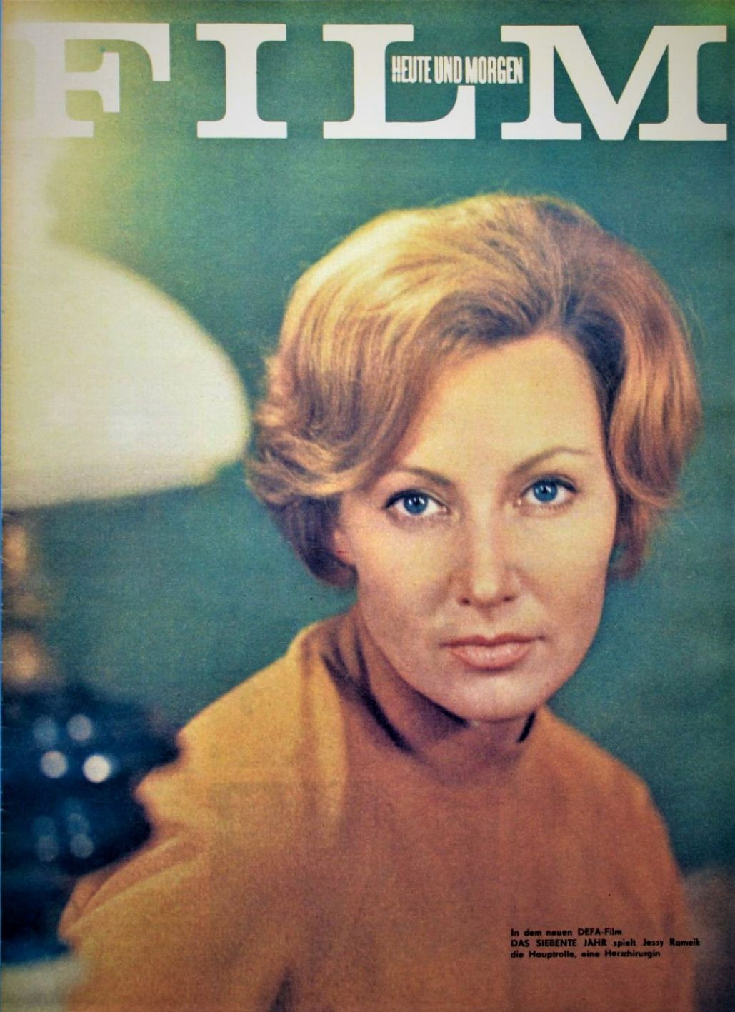 FILM HEUTE UND MORGEN magazine side cover Issue 6  1968