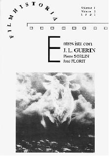 FILM HISTORIA magazine side cover Issue 2 Vol 1 # 2 June 1991