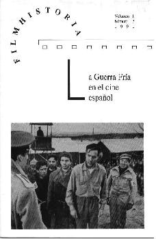 FILM HISTORIA magazine side cover Issue 3 Vol 1 # 3 October 1991