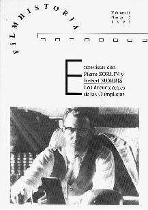 FILM HISTORIA magazine side cover Issue 5 Vol 2 # 2 June 1992