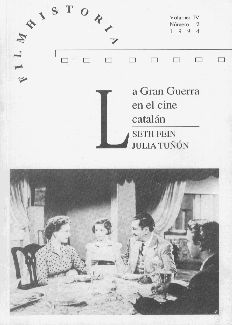 FILM HISTORIA magazine side cover Issue 10 Vol 4 # 2 June 1994