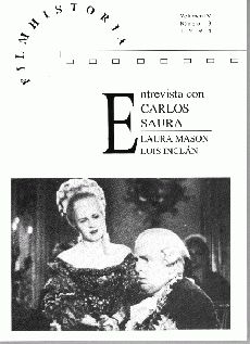 FILM HISTORIA magazine side cover Issue 11 Vol 4 # 3 October 1994