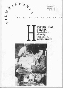 FILM HISTORIA magazine side cover Issue 12 Vol 5 # 1 February 1995