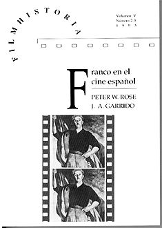 FILM HISTORIA magazine side cover Issue 13 Vol 5 # 2/3 June 1995