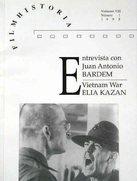 FILM HISTORIA magazine side cover Issue 20 Vol 8 # 1 February 1998