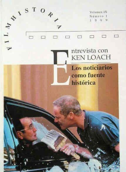 FILM HISTORIA magazine side cover Issue 22 Vol 9 # 1 February 1999