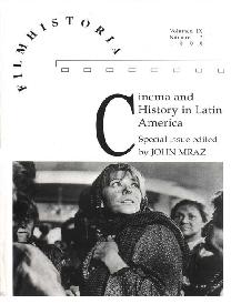FILM HISTORIA magazine side cover Issue 23 Vol 9 # 2 June 1999