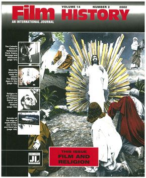FILM HISTORY magazine side cover  Vol 14 # 2  2002