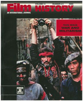 FILM HISTORY magazine side cover  Vol 14 # 3/4  2002