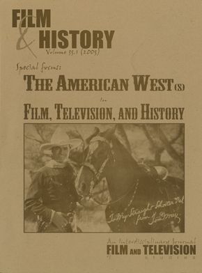 FILM AND HISTORY magazine side cover  Vol 33 # 1  2003
