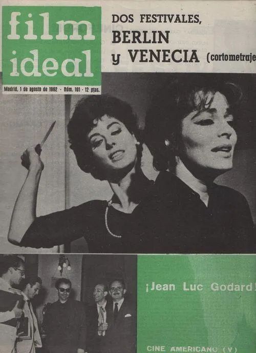 FILM IDEAL magazine side cover Issue 101 August 1962