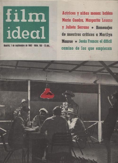 FILM IDEAL magazine side cover Issue 103 1 September 1962