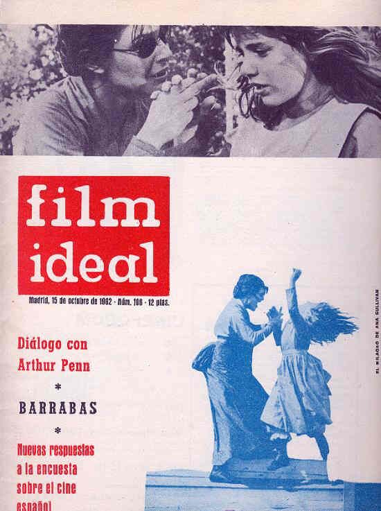 FILM IDEAL magazine side cover Issue 106 15 October 1962