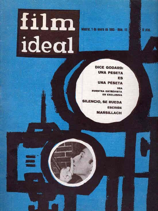 FILM IDEAL magazine side cover Issue 111 1 January 1963