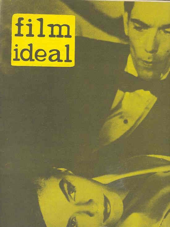 FILM IDEAL magazine side cover Issue 115 1 March 1963