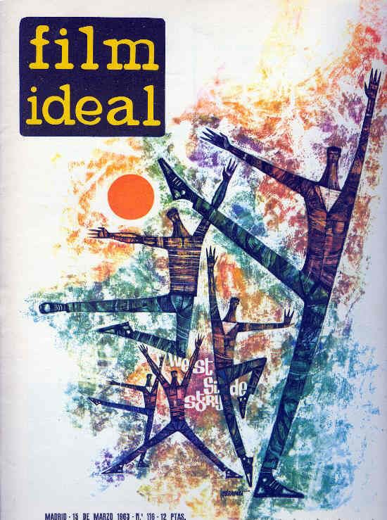 FILM IDEAL magazine side cover Issue 116 15 March 1963