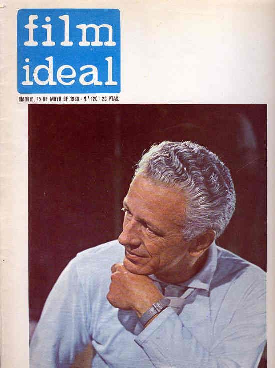 FILM IDEAL magazine side cover Issue 120 15 May 1963
