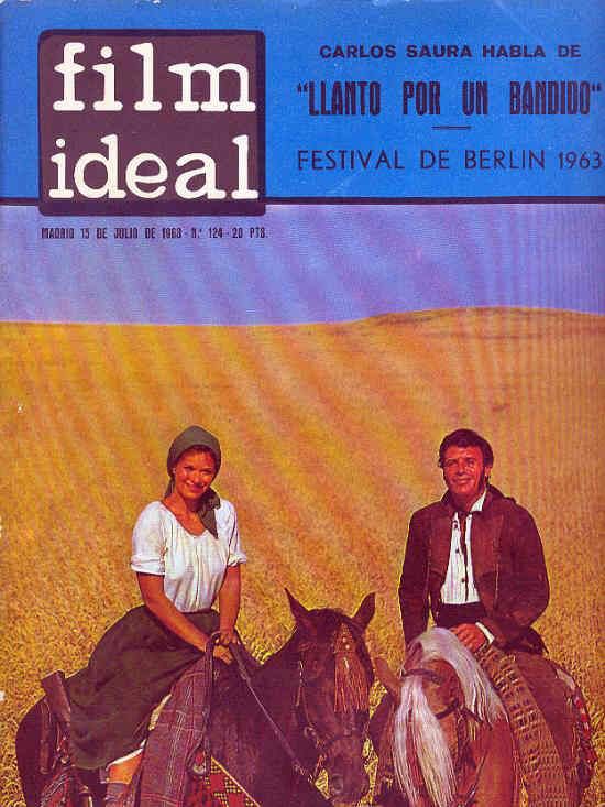 FILM IDEAL magazine side cover Issue 124 15 July 1963
