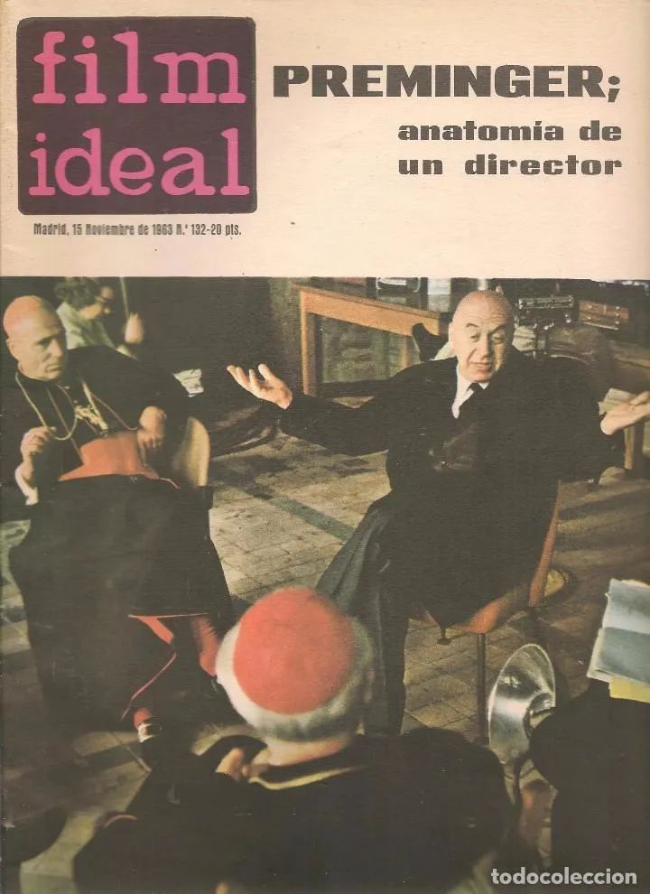 FILM IDEAL magazine side cover Issue 132 15 November 1963