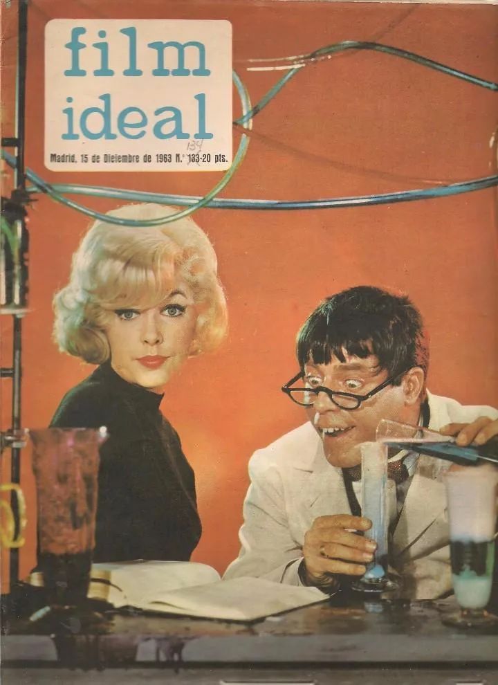 FILM IDEAL magazine side cover Issue 134 15 December 1963