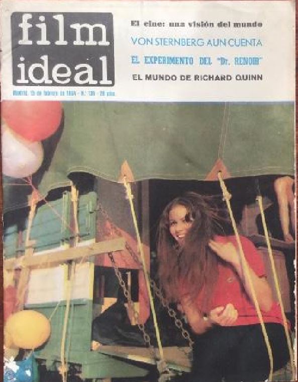 FILM IDEAL magazine side cover Issue 138 15 February 1964