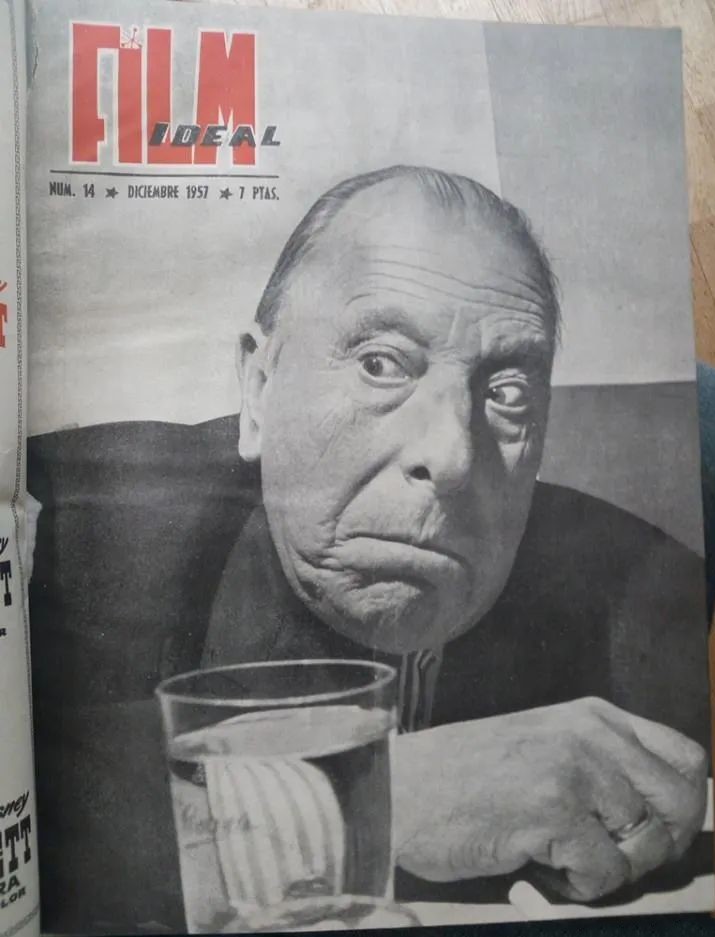 FILM IDEAL magazine side cover Issue 14 December 1957