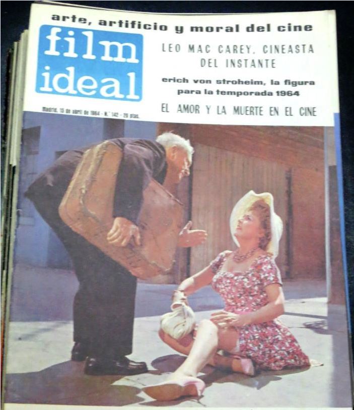 FILM IDEAL magazine side cover Issue 142 15 April 1964