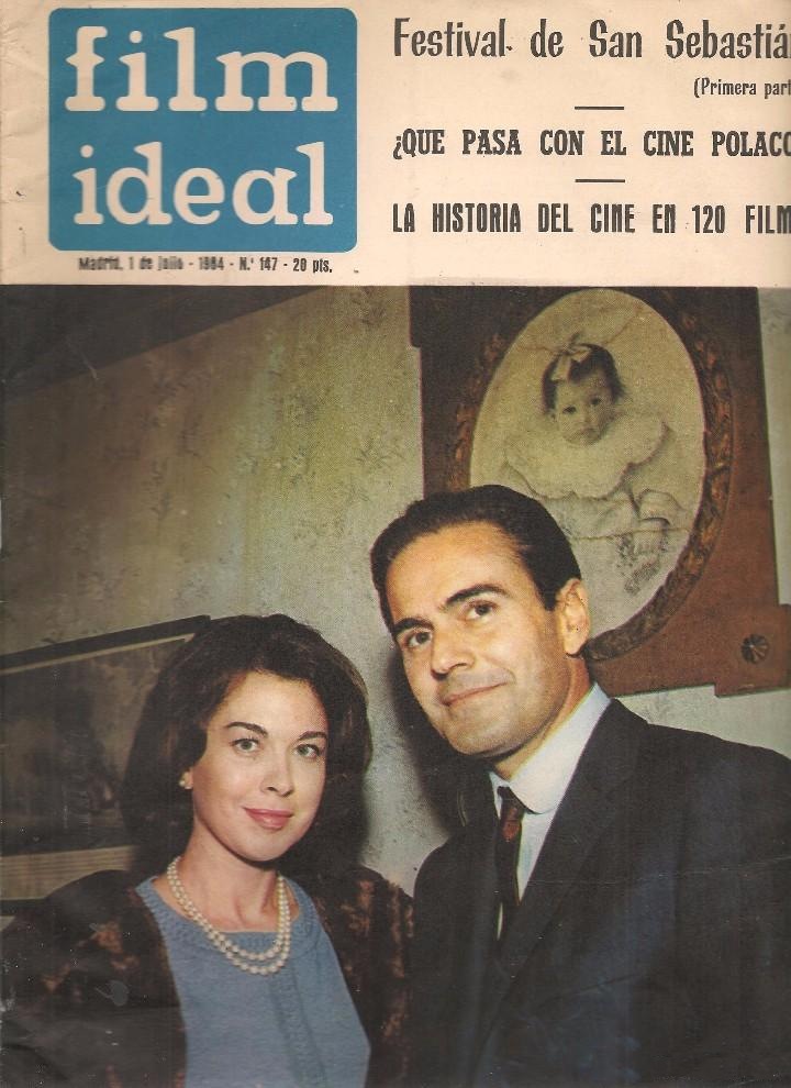 FILM IDEAL magazine side cover Issue 147 1 July 1964