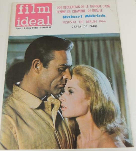 FILM IDEAL magazine side cover Issue 149 1 August 1964