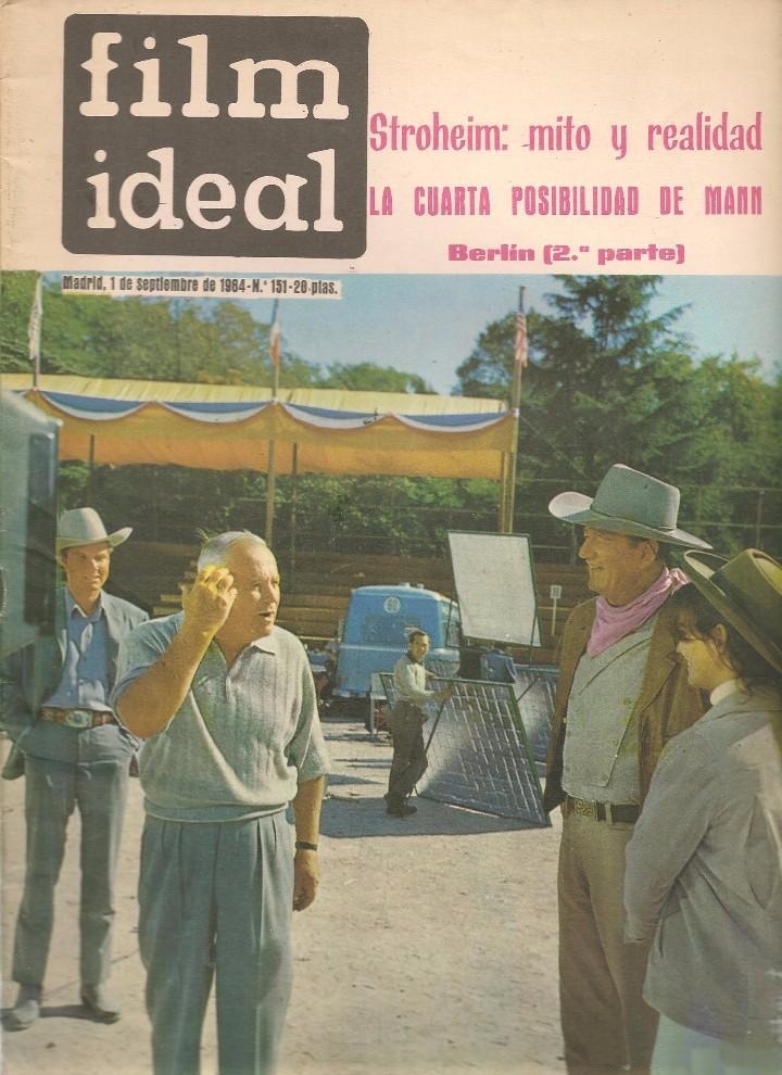 FILM IDEAL magazine side cover Issue 151 1 September 1964