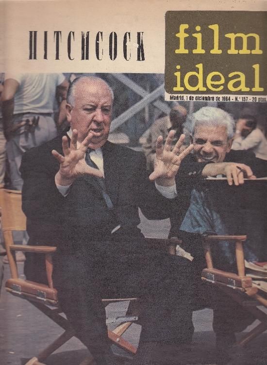 FILM IDEAL magazine side cover Issue 157 1 December 1964