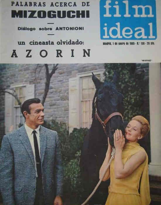 FILM IDEAL magazine side cover Issue 159 1 January 1965