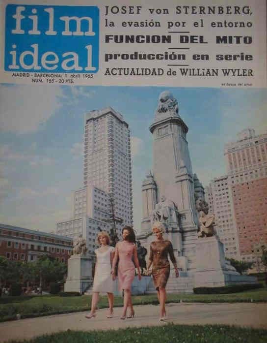 FILM IDEAL magazine side cover Issue 165 1 April 1965