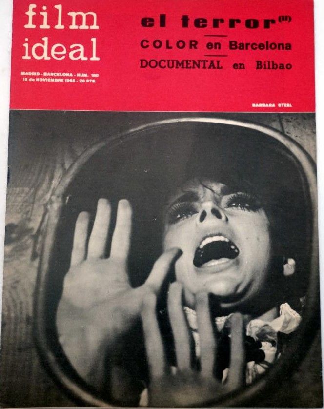 FILM IDEAL magazine side cover Issue 180 15 November 1965