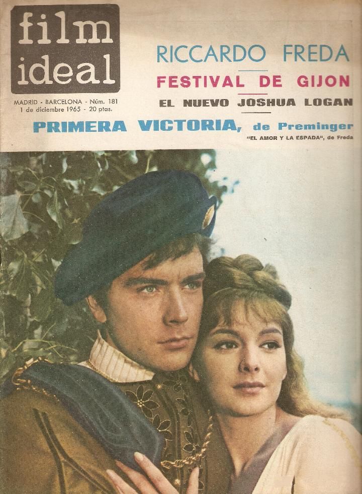 FILM IDEAL magazine side cover Issue 181 1 December 1965
