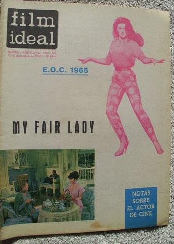 FILM IDEAL magazine side cover Issue 182 15 December 1965