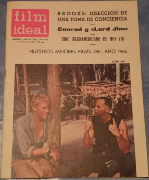 FILM IDEAL magazine side cover Issue 185  1966