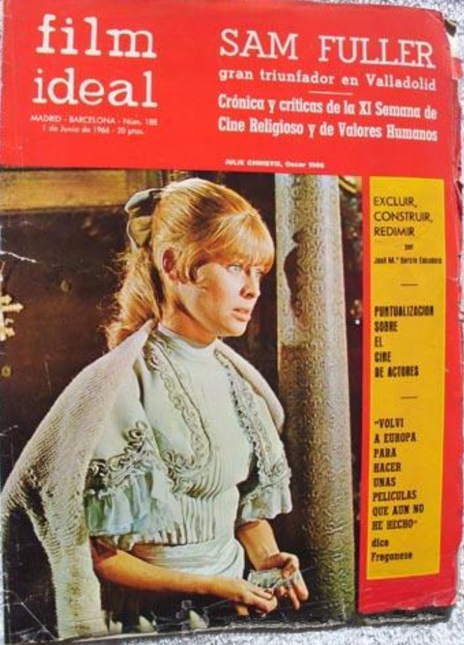 FILM IDEAL magazine side cover Issue 188  1966