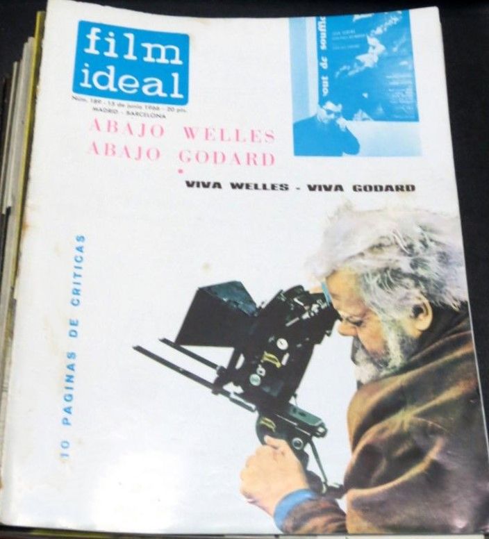 FILM IDEAL magazine side cover Issue 189  1966